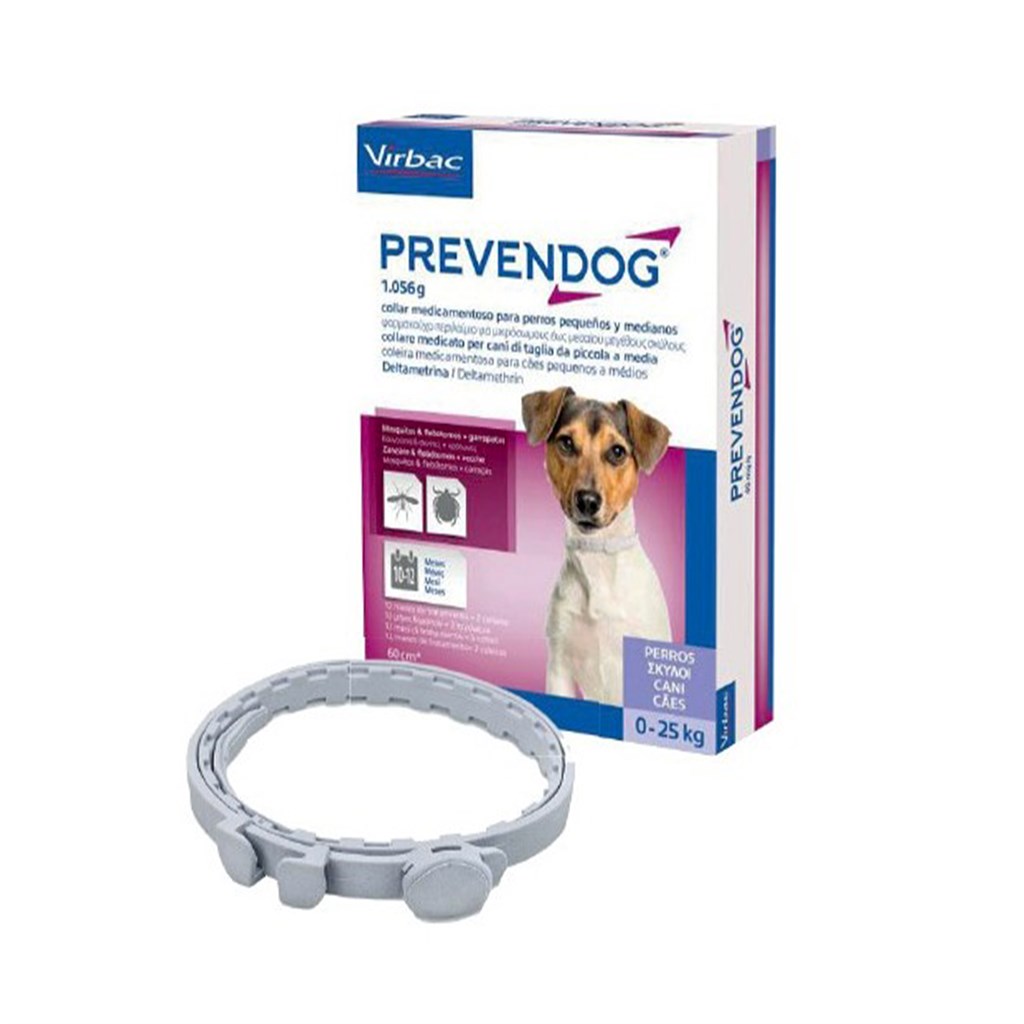 PREVENDOG - 1 COLLARE 60 CM - PER CANI SOTTO A 25 KG